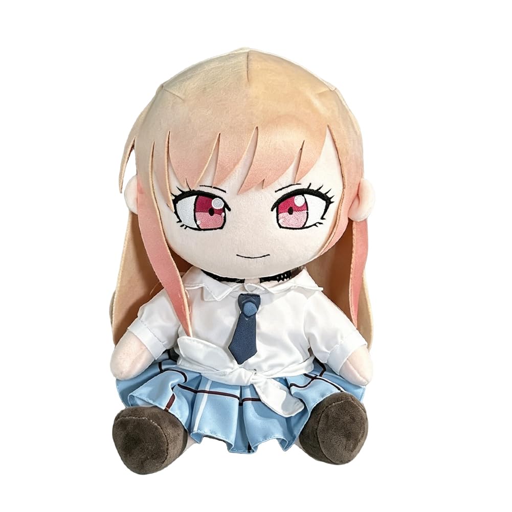 Kitagawa Marin Plüschfigur, Anime, weich, gefüllte Baumwolle, 30 cm, Cartoon-Kissen, Sofa-Dekorationen