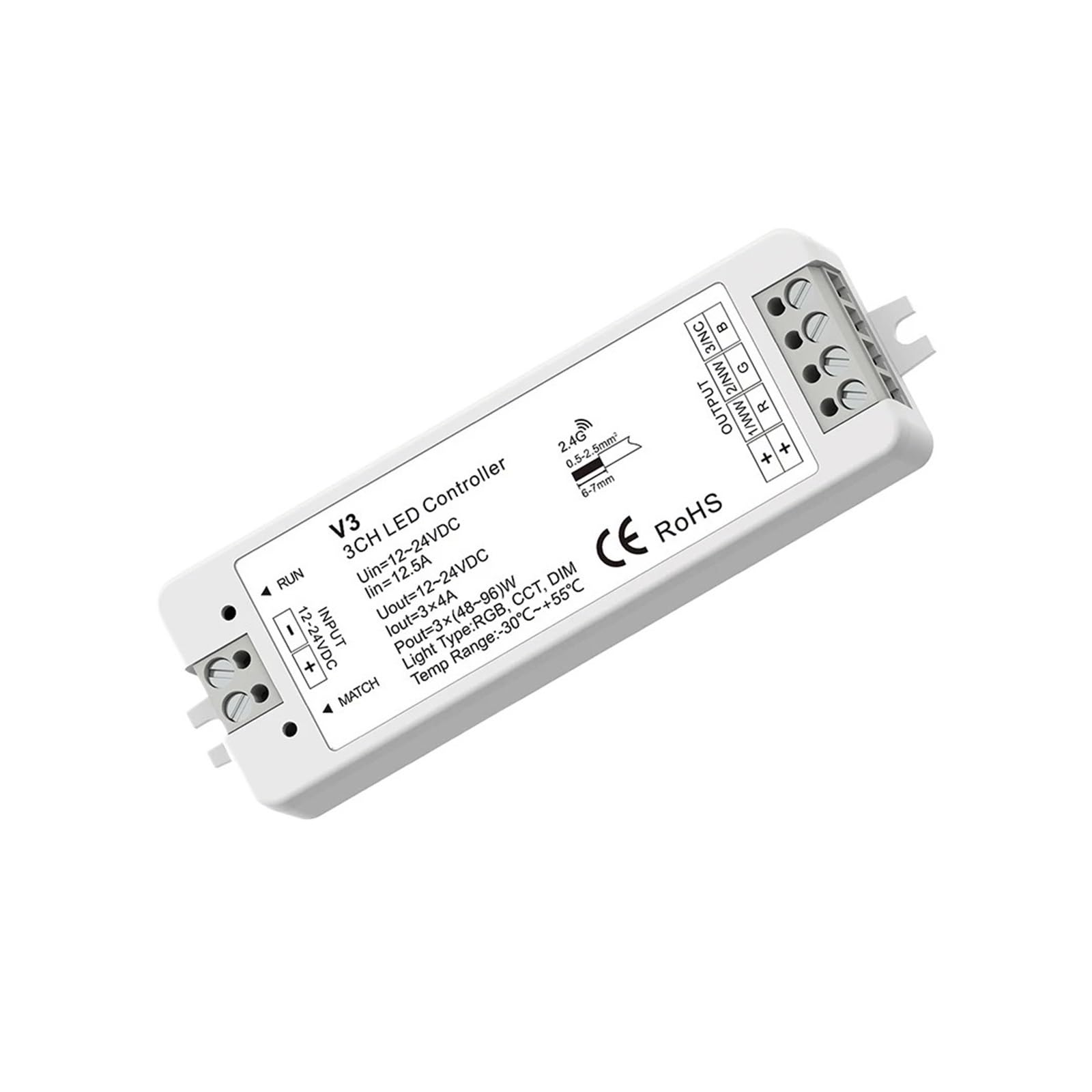 Contrôleur de gradation tactile Smart T24 pour éclairage salon moderne