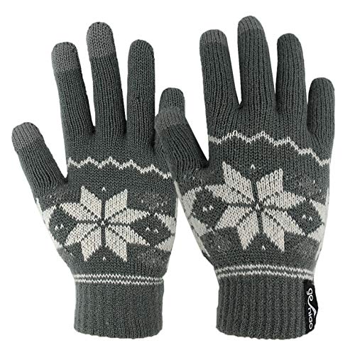 Touch Screen Gloves Dark-Grey M