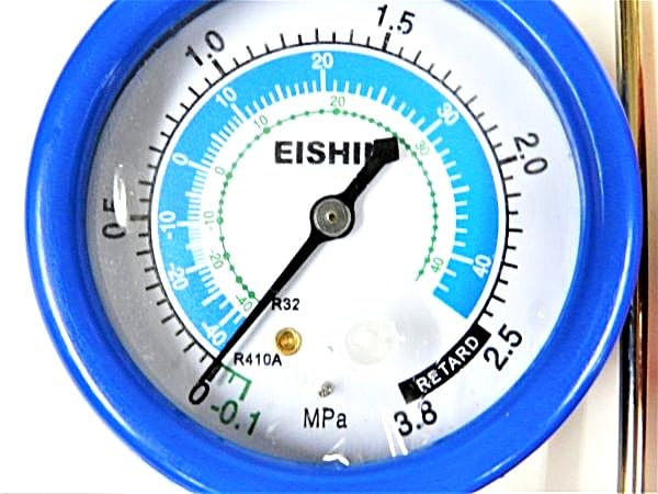 Amazon.co.jp: R32、R410a 兼用 マニホールドゲージ セット 各