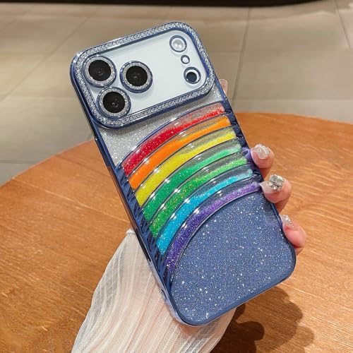 RNOZX iPhone 12 Pro Max�p �X�[�p�[�O���b�^�[�t���[�C���O�T���h�t�H���P�[�X �����ϏՌ��ی�J�o�[�iiPhone 12 Pro Max�p/�u���[�j