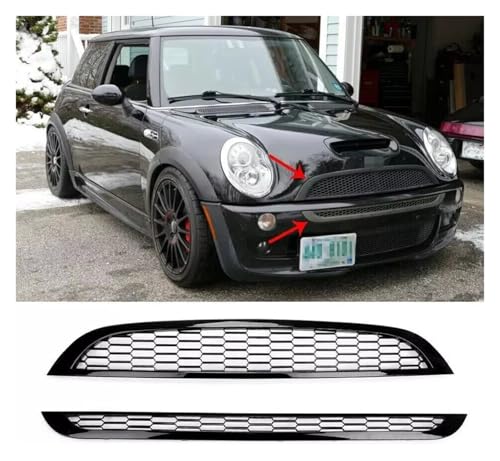 Calandres radiateur MINI Cooper R50 R52 grille cassée solution 51137133847