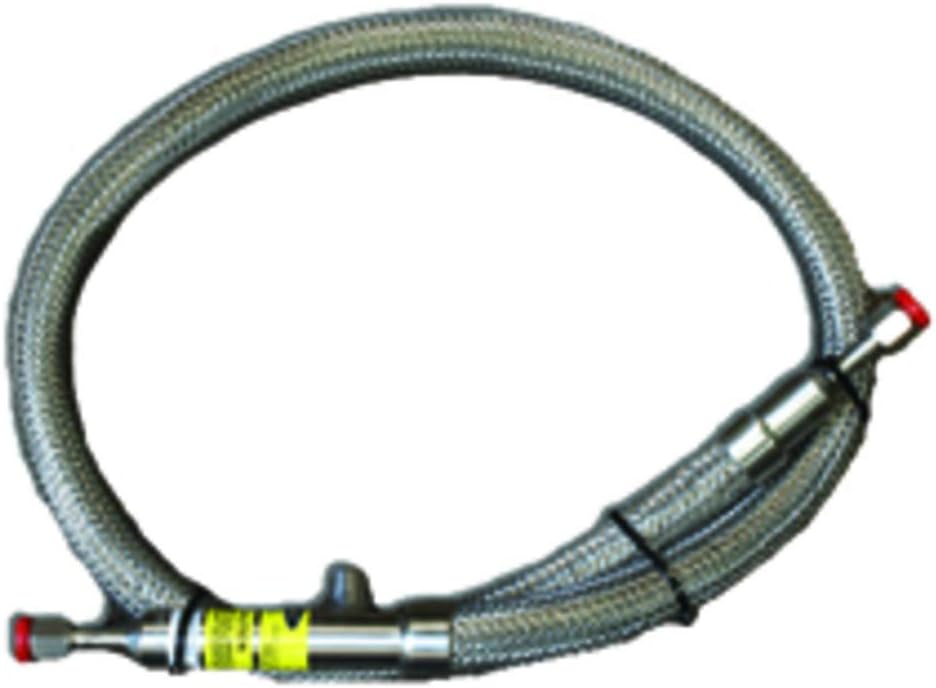 MVE Inc 3/8" X 1 1/2" X 12' Vacuum Jacketed Flexible Transfer Hose With