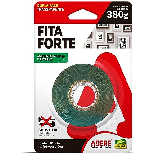 Fita Dupla Face - Fita Dupla Face 9mm X 2m Transparente - 287s - Unidade