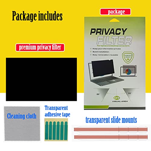 Casoda Filtro de tela de privacidade para laptop de 14 polegadas para tela widescreen 16:9, antirref