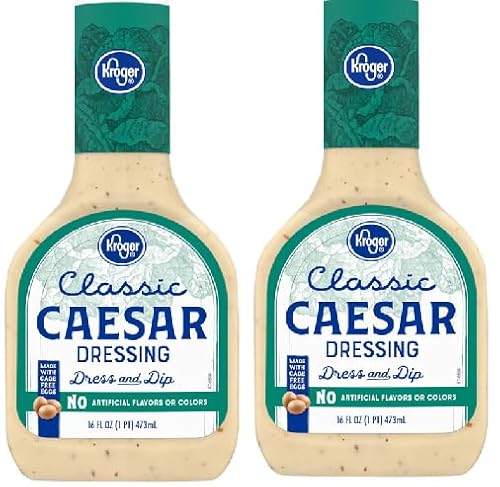Classic Caesar Salad Dressing (Pack Of 2 Bottles, 16 fl
