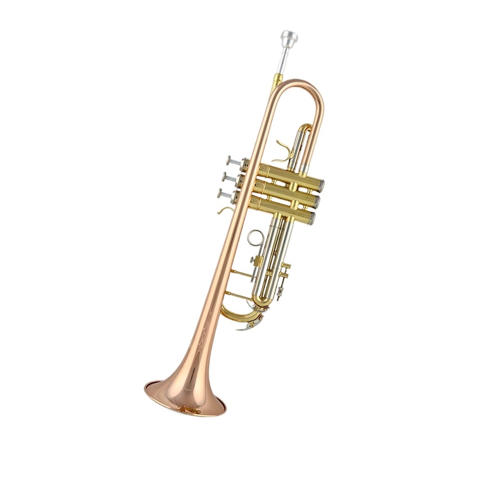 Professionisti tromba Tromba In Si Bemolle Strumento A Fiato Per Principianti Tromba In Bronzo Fosforoso 2 Pezzi Stampati
