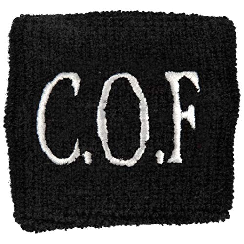 Cradle Of Filth Men's C.O.F. Athletic Wristband Black