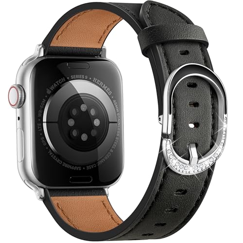 Bracelet en cuir Apple Watch pour femme chic DaQin 38mm-46mm