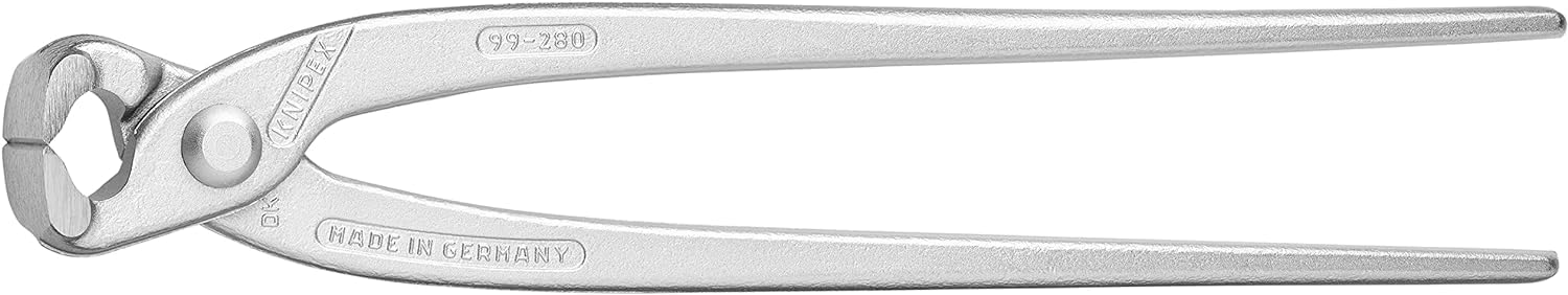 KNIPEX Tenaille russe (Pinces bétonneur ou pinces réparateur) zinguée chromée 280 mm, 99 04 280 EAN