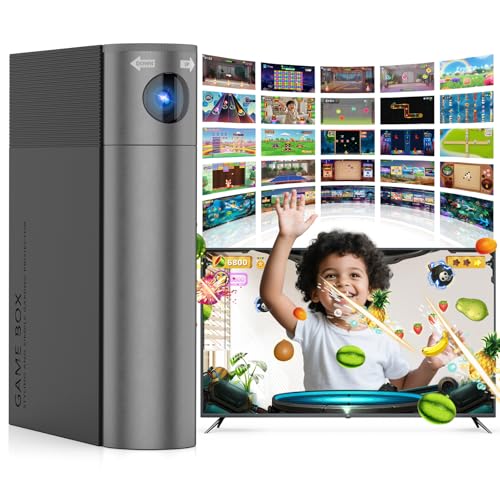 Console de Jeu AR par Mouvement Enfant: Jeux Vidéo Plug & Play pour des Jeux Actifs en Intérieur des Moments de Plaisir en Famille et des Fêtes - Cadeau...