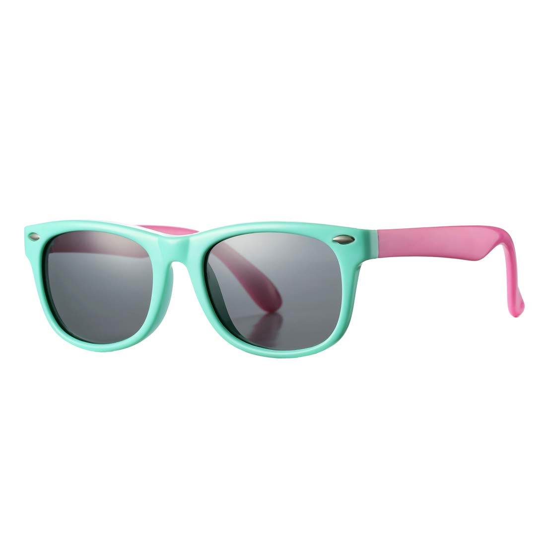 COASION Kids Polarized Sunglasses Age 3-9 Flexible Shades UV Protection