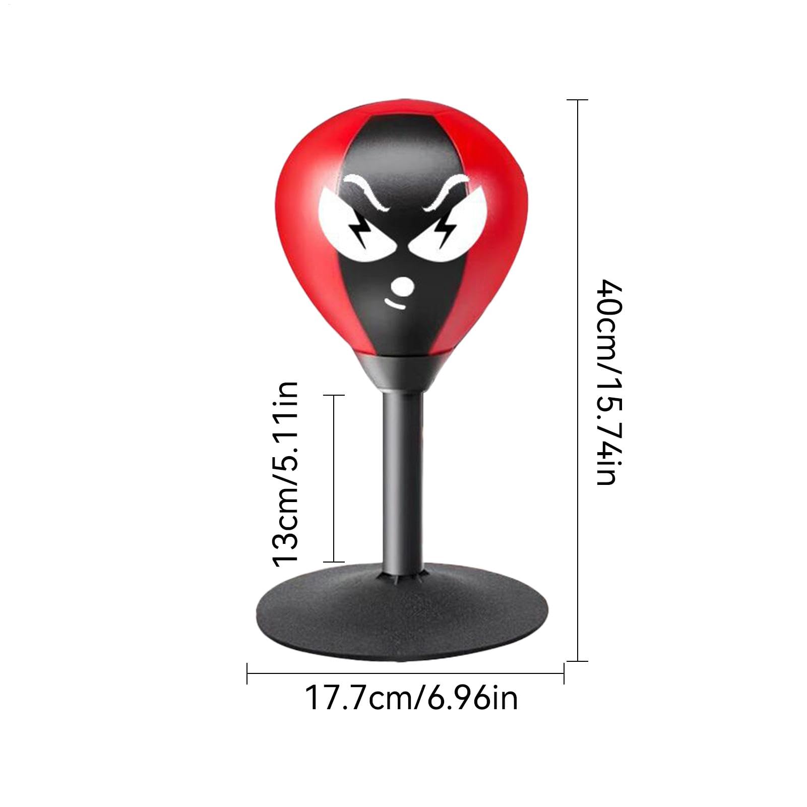 Punching ball - Tavolo da boxe, da desktop, con ventose, da boxe, per adulti, bambini