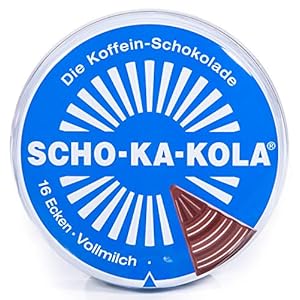 12 x 100 g Scho-Ka-Kola volle melk – bevat cafeïne – energiechocolade
