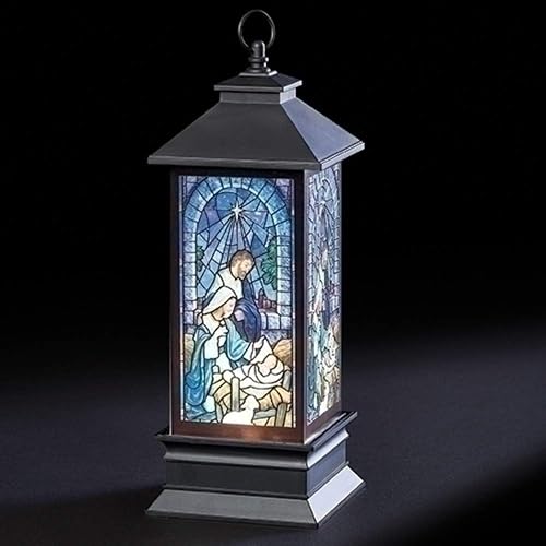 Roman Holy Family Swirl Lantern