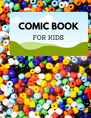 Comic Book for Kids: Kids Comic Book With Title - 120 Pages - Large (8.5 x 11 inches) - Premium Pain