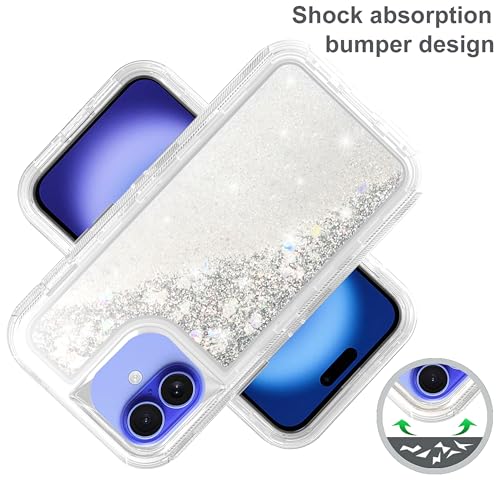 Coque iPhone 17 Asuwish silicone hybride robuste 6,3 pouces - 3