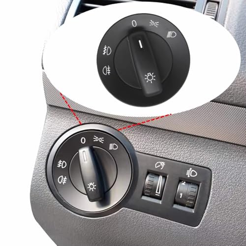 Interruptor control lámpara antiniebla ideal para viajes seguros en Passat 3C5 y Golf 3