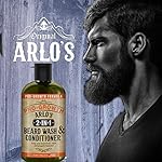 Arlo's 2-in-1 Beard Wash and Conditioner 12 oz. - Pro Growth Formula - Image 3