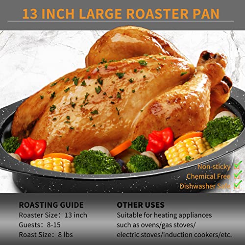 JY COOKMENT Granite Roaster Pan - Image 4