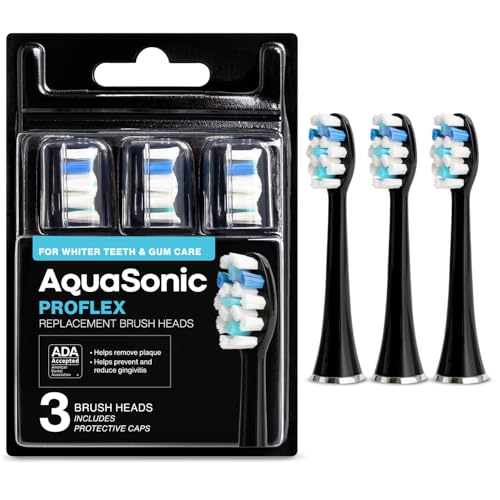 AquaSonic Proflex Replacement Brush Heads | ADA Accepted | for