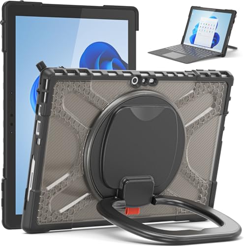 Coque Surface Pro 7 antichoc grise idéale pour travailler en déplacement
