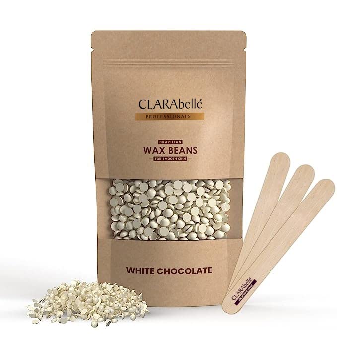 CLARABELLE PROFESSIONALS Women Hard Wax Beans Depilatory Stripless Wax & Painless| Used For Upper Lips, Arms, Legs, Full Body,Bikini |Smooth Skin (White Chocolate_250 GM) (B0DBWMLDDJ) Amazon Price History, Amazon Price Tracker