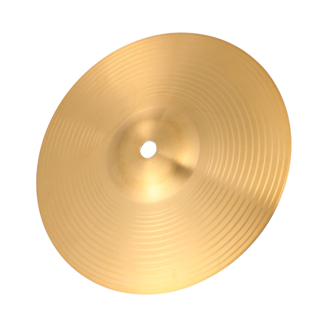 Yardwe 8 Brass Cymbal for Drum Durable Percussion Instrument for Beginners and Professionals High Hardness with Traditional Finish for Versatile Performance