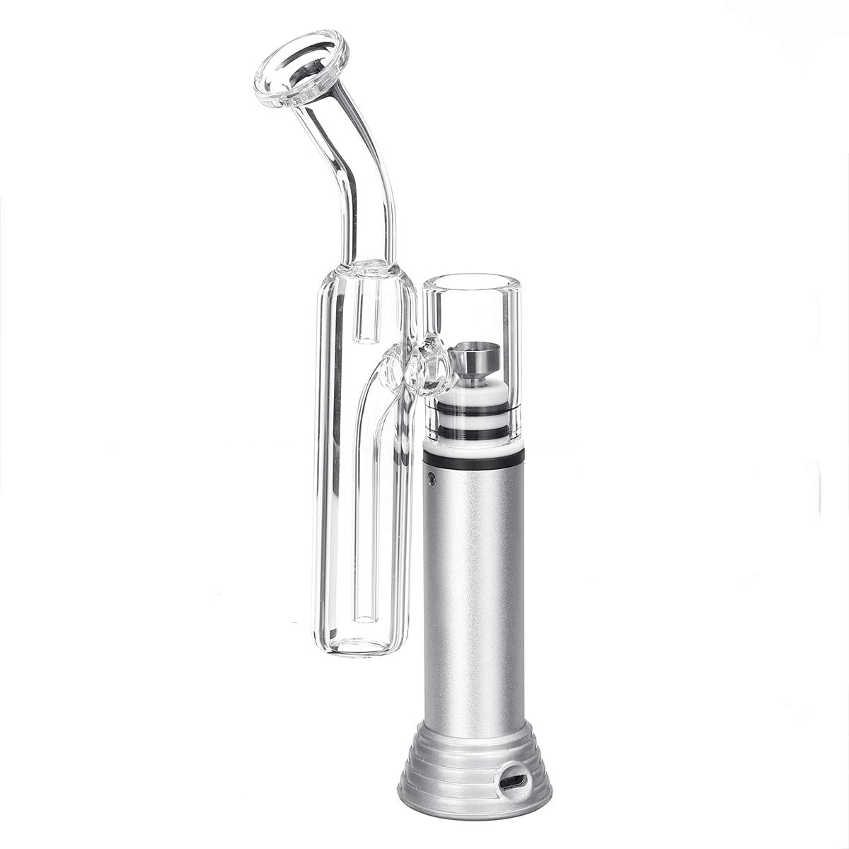G9 Henail Mini Pipa De Vidrio De Agua Botella De Paja Cristalería Shisha Chicha - Azul