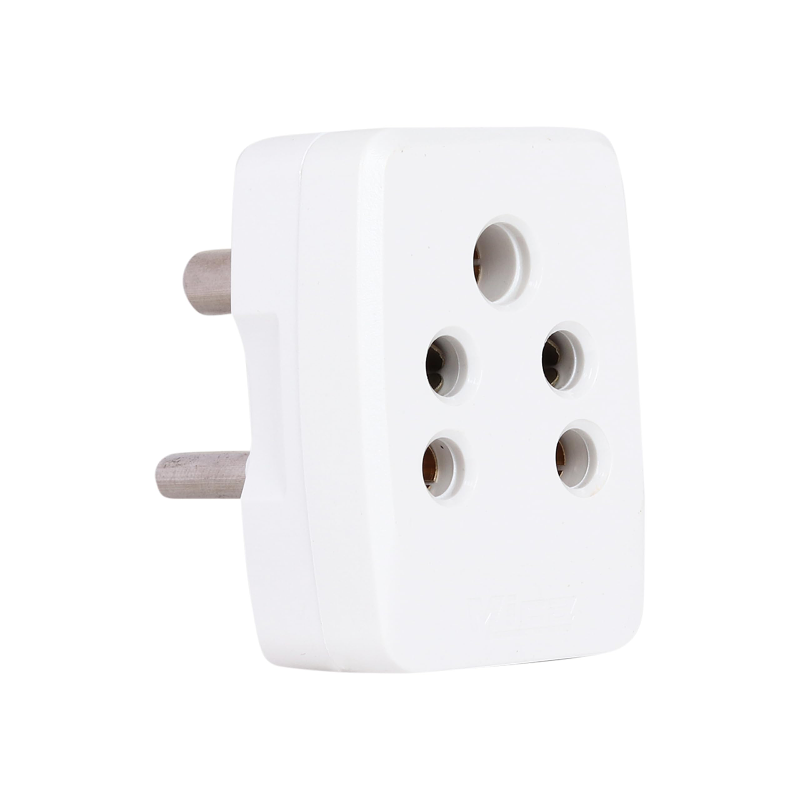 MICA 3 Pin Multi Socket Adapter Plug 6 AMP BOY, Polycarbonate Material (Durable), White (Pack of 2)-picture-10