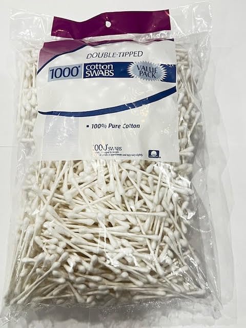 Double Tipped Cotton Swabs for Hygiene, Personal Care, and Cosmetic Use