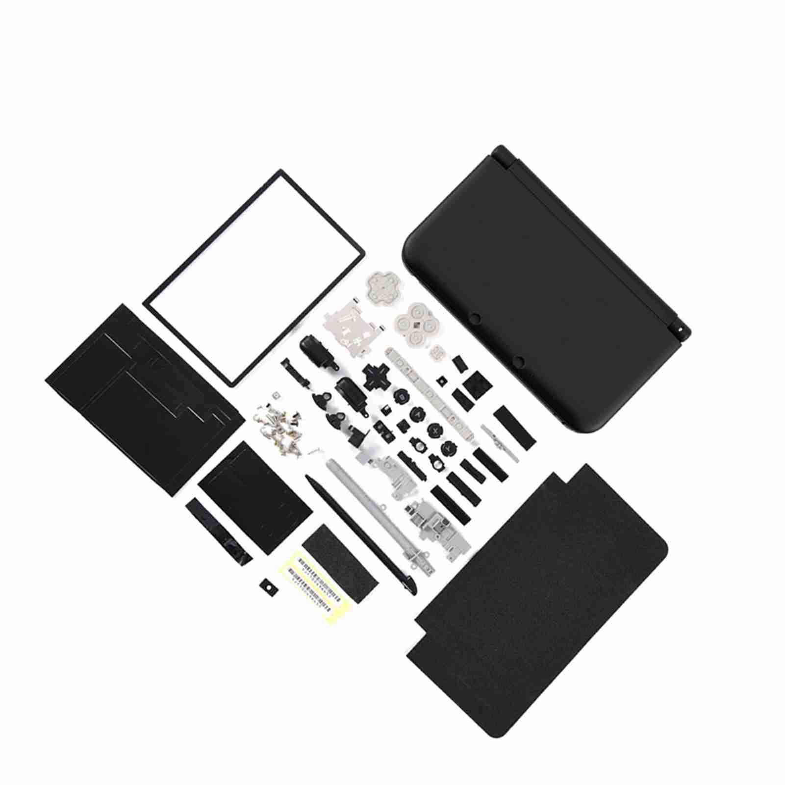 Generic Kit di Riparazione Completo 'alloggiamento 3DS XL, Custodia di Ricambio Durevole per 3DSLL, Include Tutte le Parti per la Riparazione della Console, per i Giocatori Che Desiderano Aggiornare