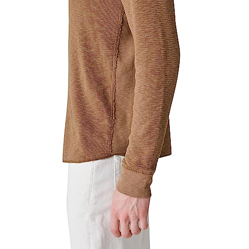 Lucky Brand Men's Garment Dye Thermal Crew4