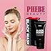 Phebe Beauty Blackhead Remover Mask Blackhead Peel Off Mask, Charcoal Mask, Blackhead Mask, Black Pore Mask Deep Cleaning Facial Mask for Face Nose (1.76fl oz, 50ml)