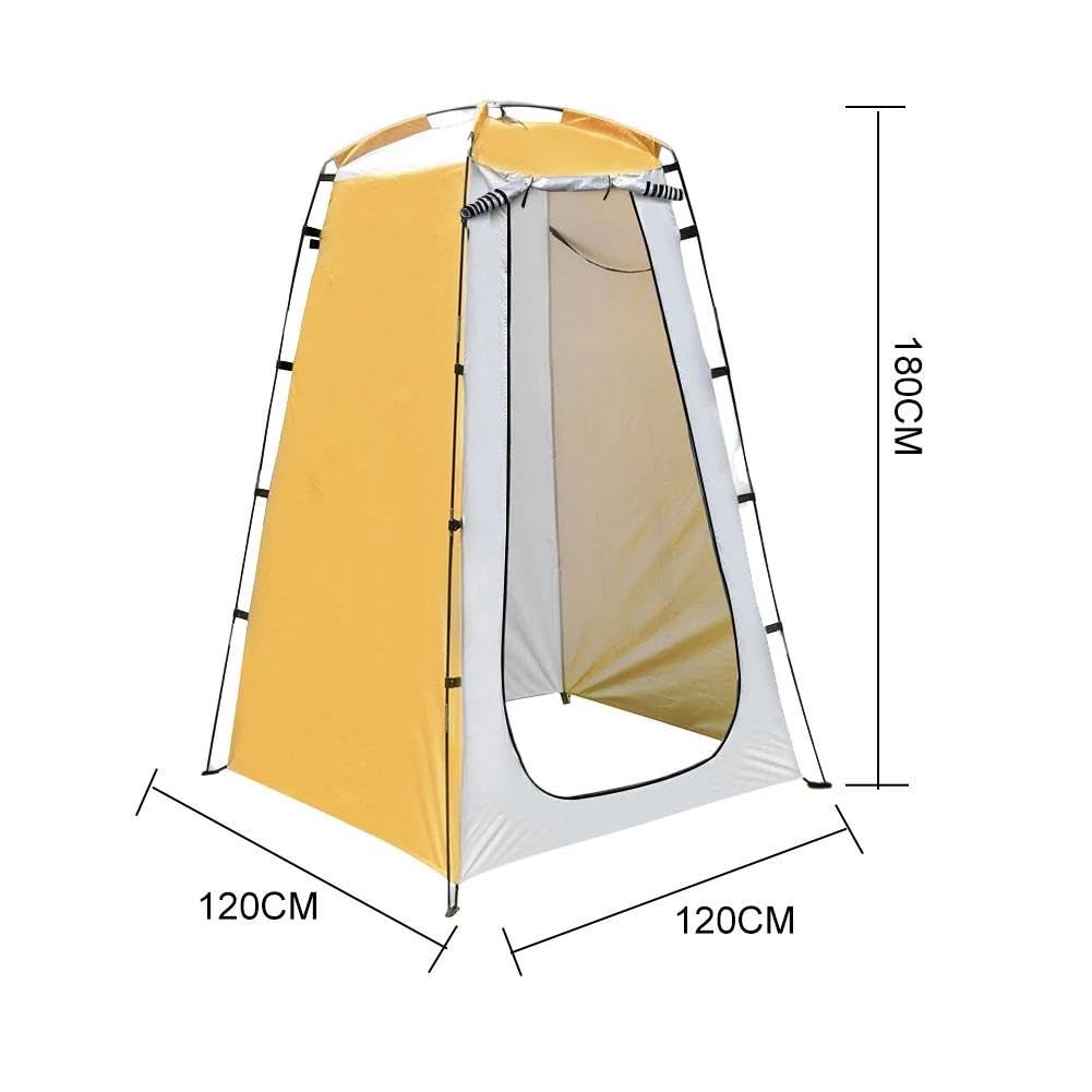 Tienda de Ducha, Tienda de Ducha Plegable Pop-up Automático Instantáneo Gabinete de Cambio, Tienda de Ducha Impermeable Anti-UV Tienda para Camping, Pesca, Playa, Ducha, Cambiar