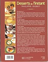 Les desserts de l'instant 2012361455 Book Cover