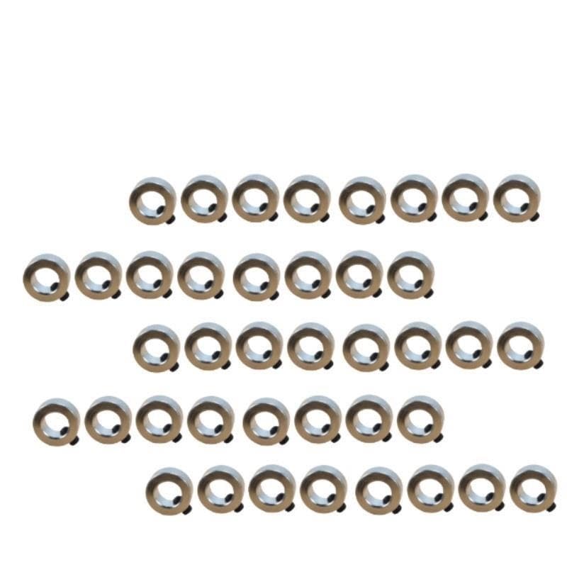 20 Pièces Bague Blocage Arbre métal Plusieurs Tailles 1,6-8,1mm modèles RC
