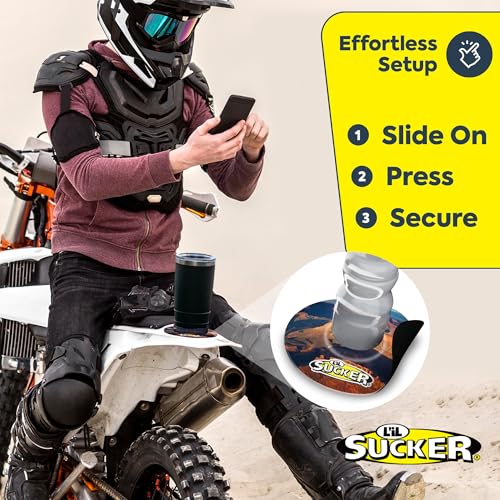 Image of L'il Sucker Suction Rings Suction Cup Holder Anti-Spill Can Drink Holder for Boats, Trucks, ATVs, Home & Outdoors - Prevent Spills with Our Non Slip Cup Coaster - National Parks Pack of 2
