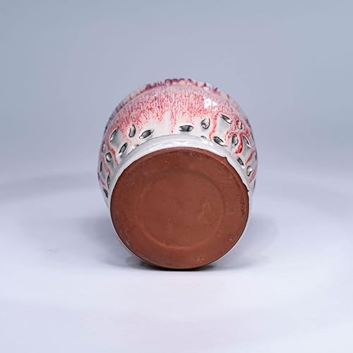 Miniatura 6 de Macetas de orquídeas con agujeros, contenedor redondo de cerámica de 5.7 pulgadas, maceta para suculentas, maceta de mariposa, alféizar de ventana,