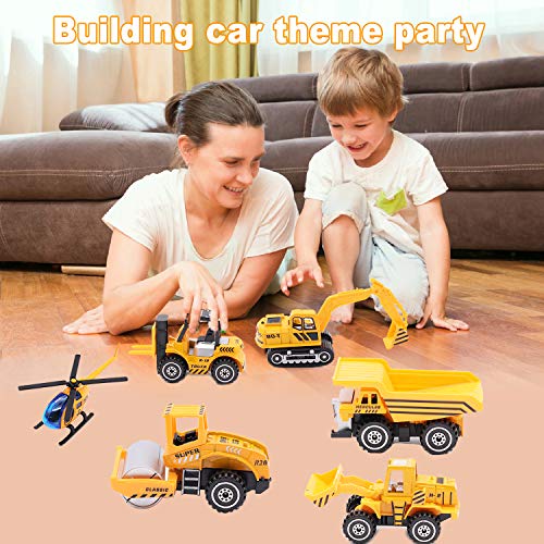 image for Childom Mini Engineering Car Toys, Alloy Construction Engineering Vehi
