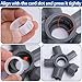Nkiy Quen 10 in 1 ABS Faucet Aerators Removal Tool,Universal Faucet Key Aerator Remover Fits M16.5 M18.5 M21.5 M22 M24 M28,Aerators Removal Tool for Hidden Threaded Aerator and Housed Aerators