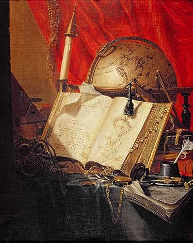 Peinture de Pieter De Ring affiche nature morte vanité pour une ambiance baroque chic