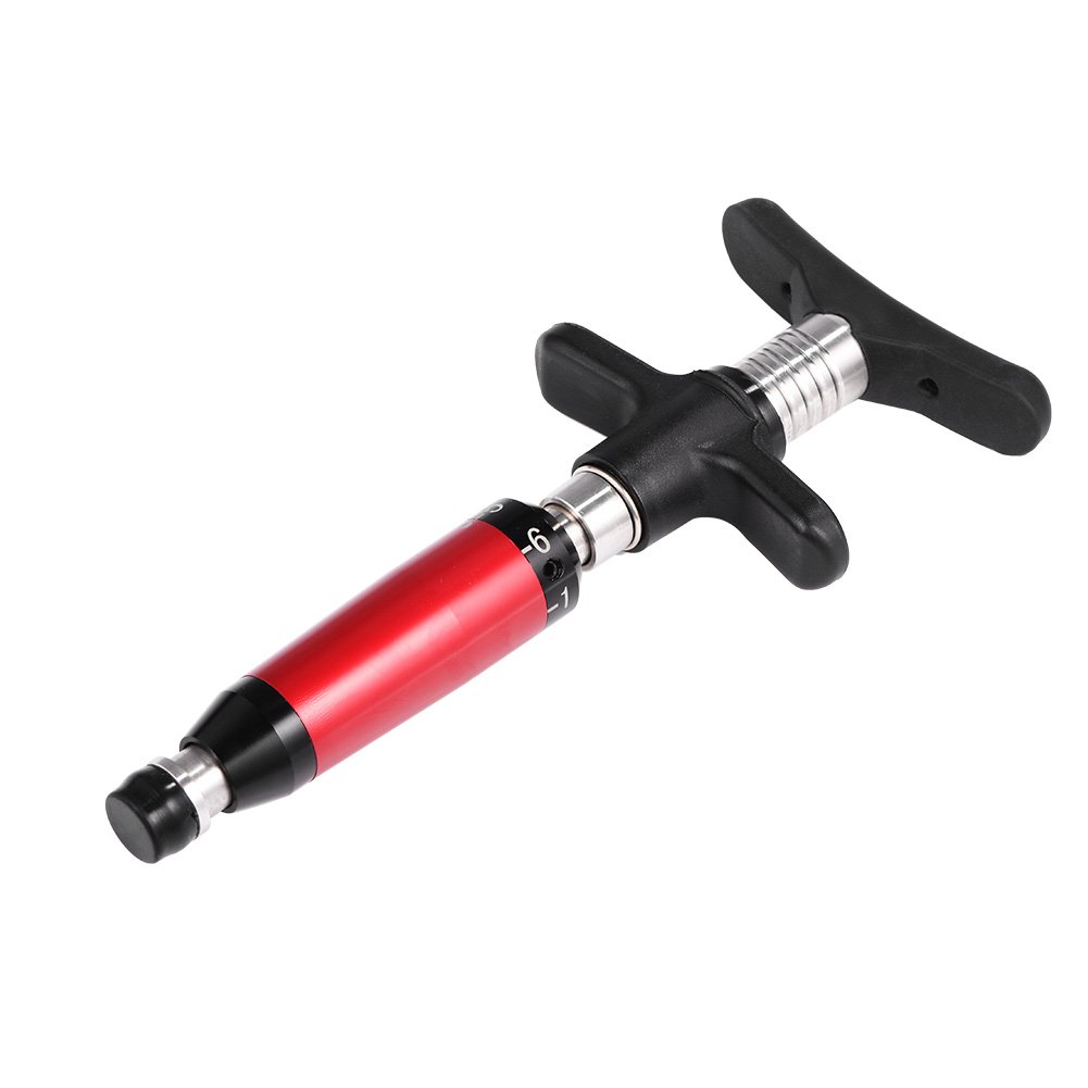 Pistola quiropráctica manual Corrector Quiropráctico Masajeador de ajuste de columna vertebral con cuatro cabezales de masaje intercambiables (manual cuatro cabezas)