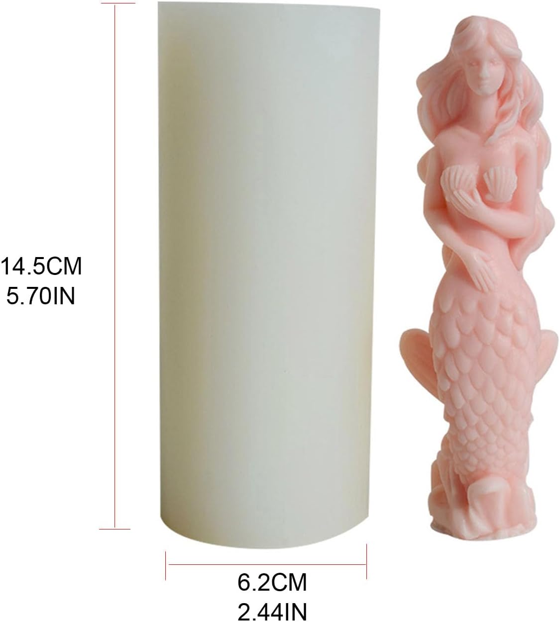 Mermaids Silicone Mold Plasters Tool