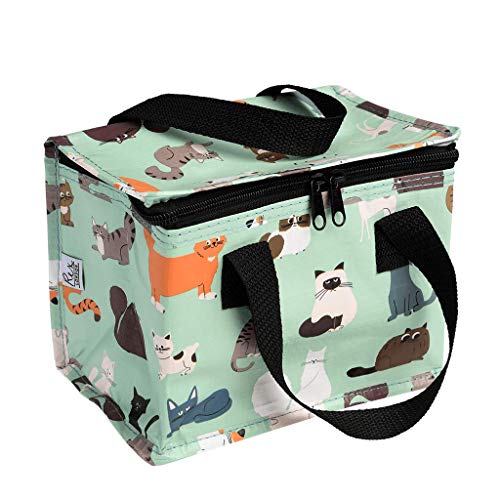 Rex London Lunchtasche mit Katzen-Motiv