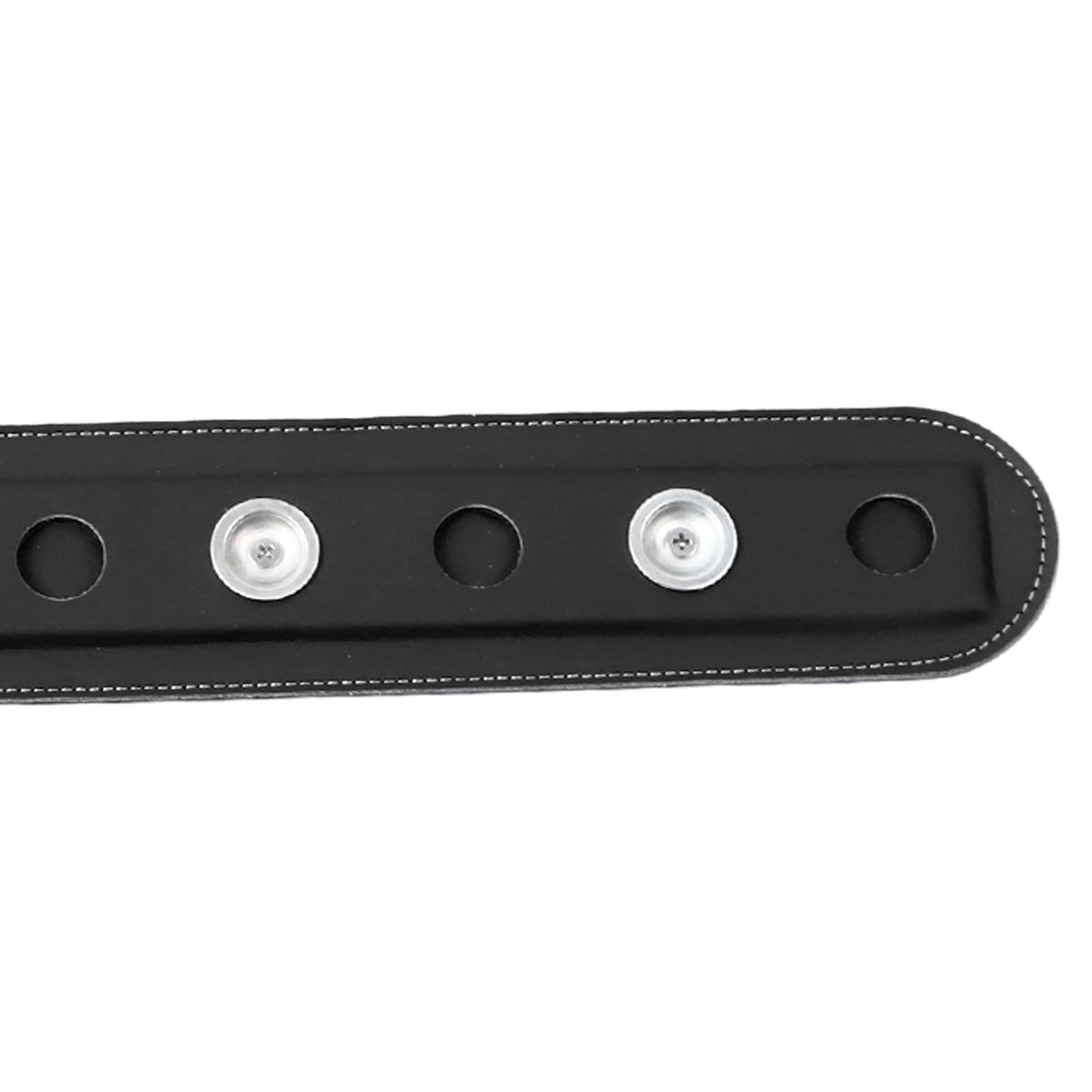 Correa de Soporte para Pasador de Violonchelo, Anclaje de Pasador de Cuero para Violonchelo, Correa Antideslizante para Práctica y Rendimiento (BLACK)
