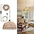 Rattan Hanging Lamp,Boho Pendant Lights,Plug in Cord Hanging Rattan Light,Plug Into Wall Outlet Pendant Light Fixture On/Off Switch for Living,Dinner Room,Bedroom,Kitchen,for E26,without Bulb
