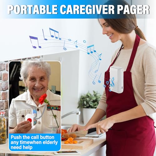 Draadloze noodknop voor senioren, senior noodoproeparmband met een batterij van 200 mAh - Afbeelding 3