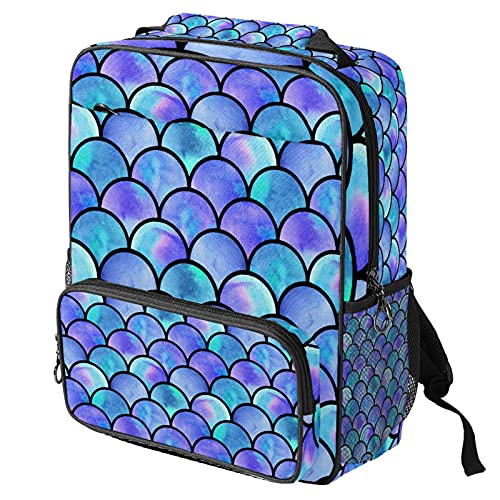 Sac à dos décontracté ordinateur portable violet pour soulager le dos