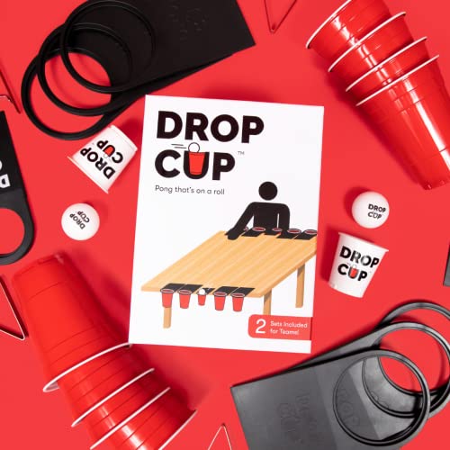 Drop Cup - Pong That's On A Roll - Family Friendly Party Game - Adult Party Game #TOP2